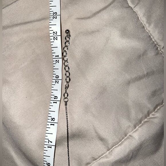 Gothic Statement piece Unique silver 3 d necklace - Picture 13 of 14